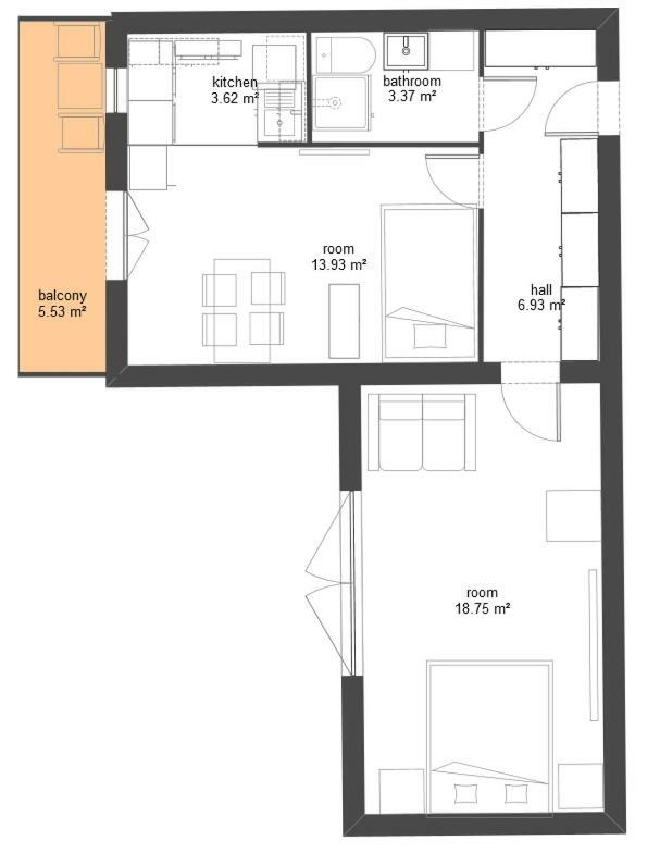 Sopot Seaside Apartment Екстериор снимка